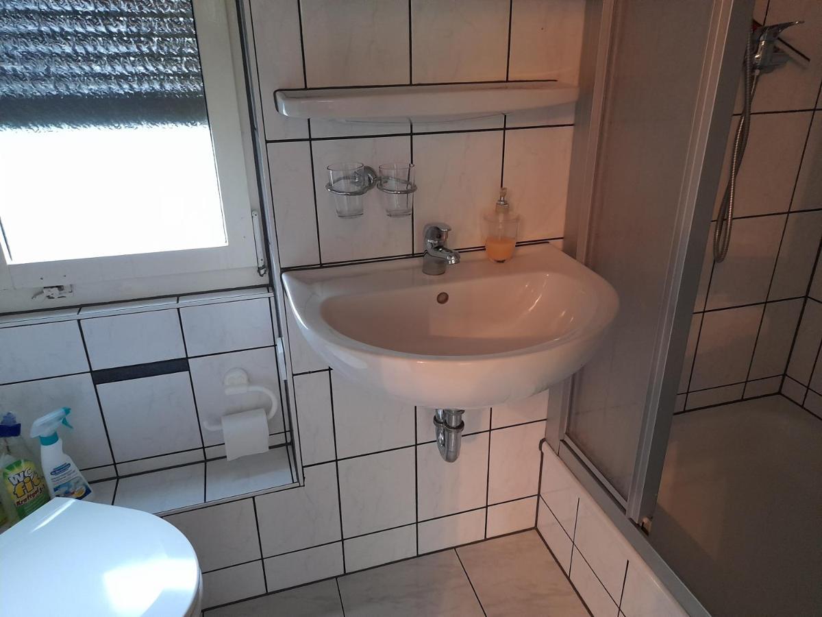 Bungalow Am Waldbad Villa Dahlen Bagian luar foto