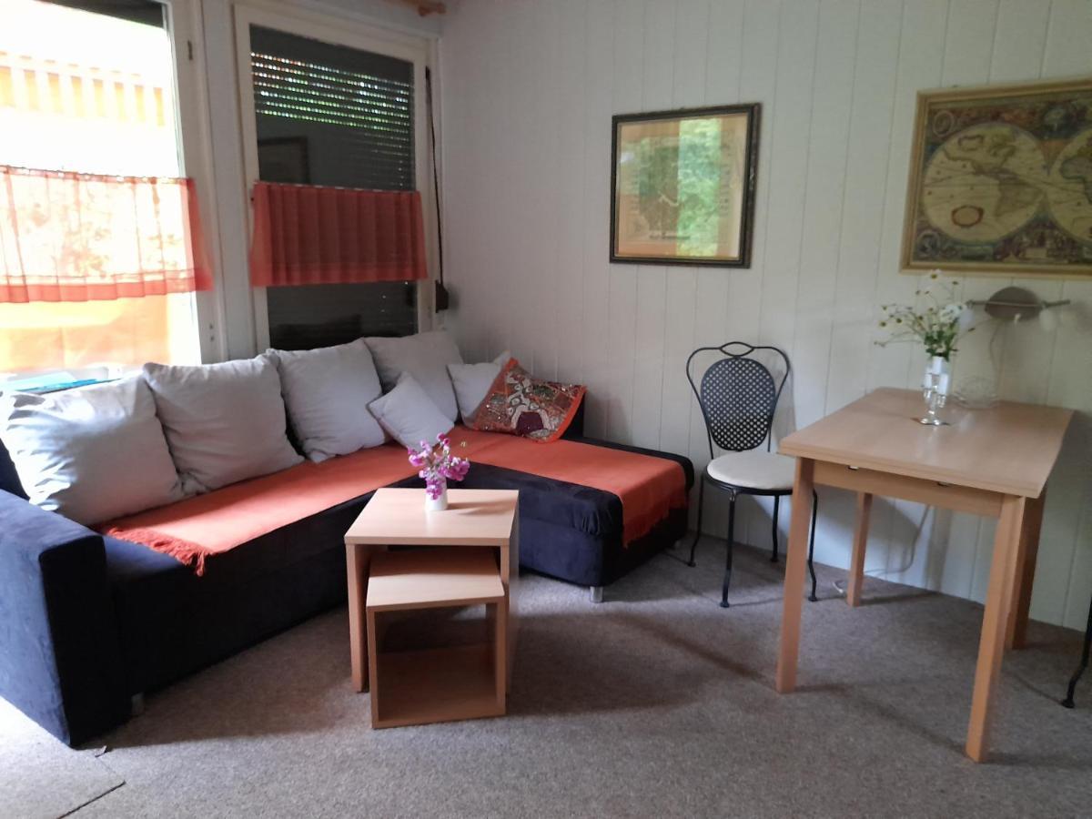 Bungalow Am Waldbad Villa Dahlen Bagian luar foto