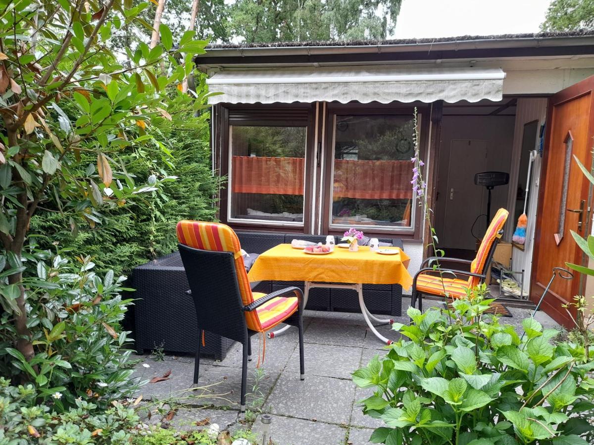 Bungalow Am Waldbad Villa Dahlen Bagian luar foto